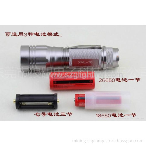 GL-F020 XML-T6 10W 1200lumen dimmable torch